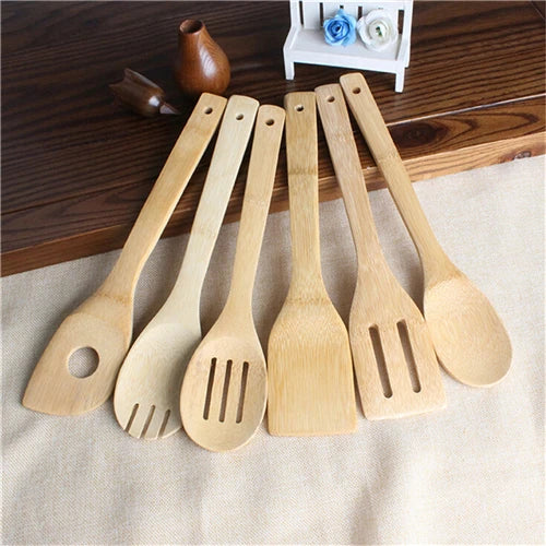 7-Piece Wooden Utensil Set
