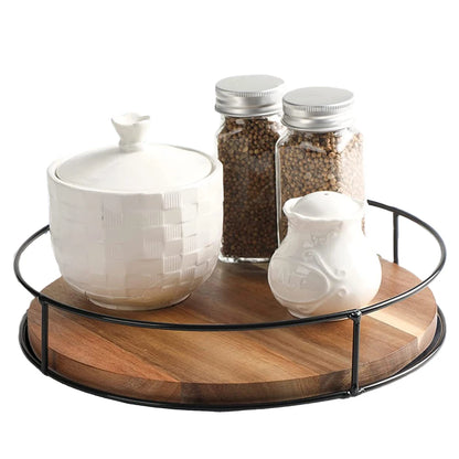 360-Degree Rotating Lazy Susan Turntable